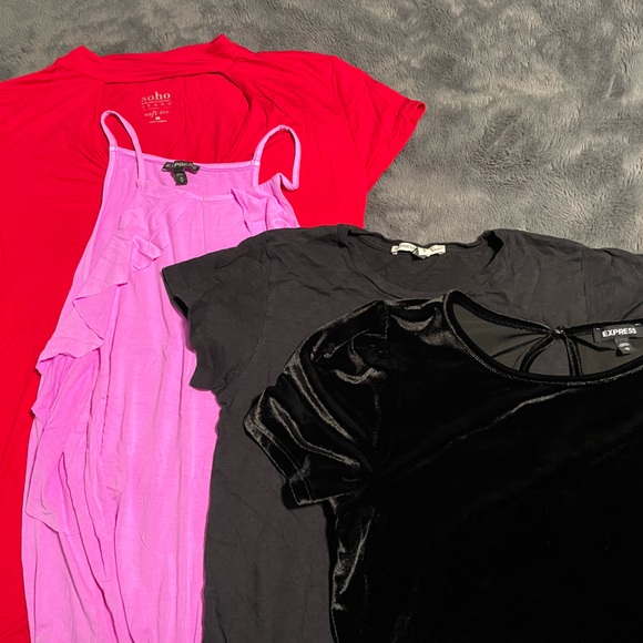 ☺️ lot Medium shirt, bundle, express, and New York and Company - Picture 1 of 6